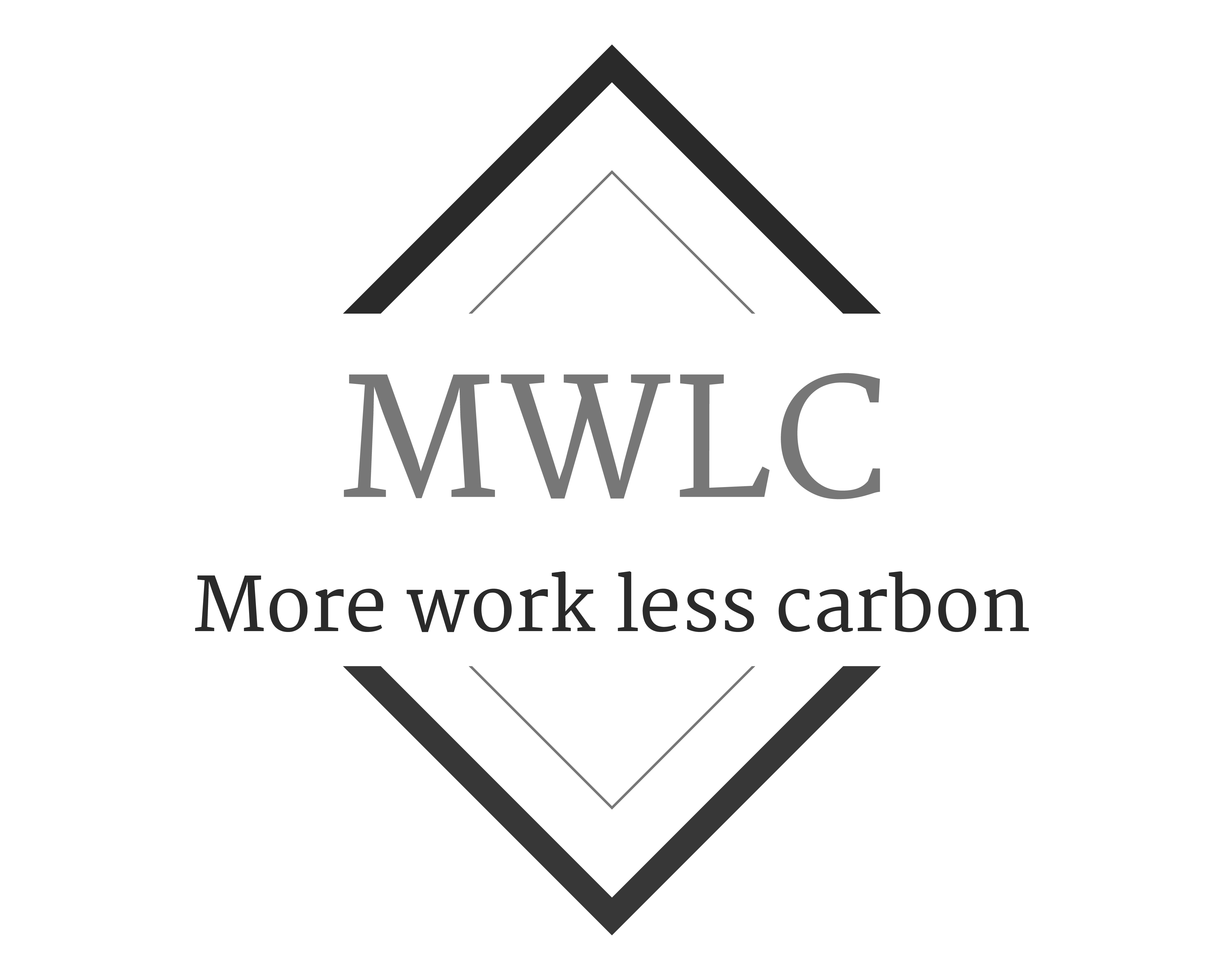 MWLC More work less carbon Logo